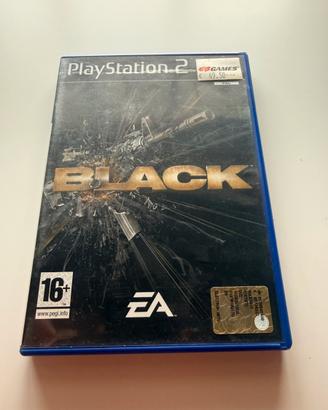 Gioco originale BLACK per PlayStation 2