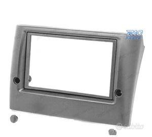 CORNICE NERA PER AUTORADIO 2-DIN PER FIAT STILO