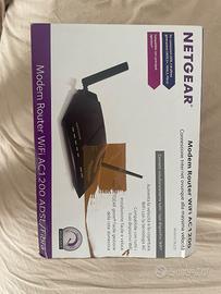 Modem Router NETGEAR D6220 WiFi AC1200 VDSL/ADSL F
