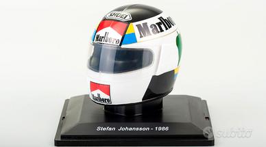 Casco Stefan Johansson Ferrari 1986 F 1