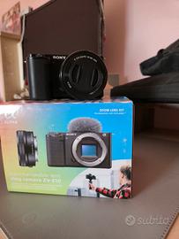 sony ZV E10 + Pacco batterie