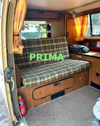 Rifacimento tappezzeria Volkswagen T2 Westfalia