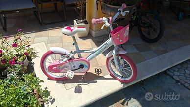 bici bambina 14 pollici