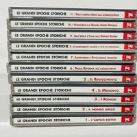 CD grandi epoche storiche e DVD storia fascismo