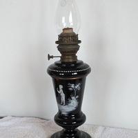 LAMPADA A PETROLIO VINTAGE IN CERAMICA