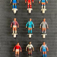 Subbuteo - 9 spares Premier League miste