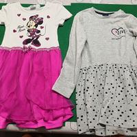 3 vestitini bambina 6 anni, Disney e Lupilù