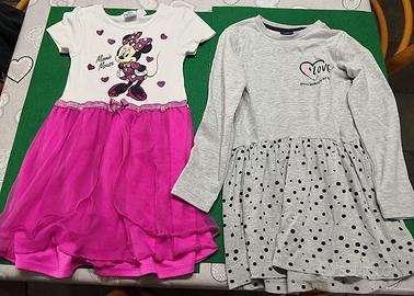 3 vestitini bambina 6 anni, Disney e Lupilù