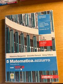 Libro Matematica - Matematica.azzurro 5 - Zanich.
