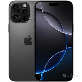 iPhone 16 pro max black titanium
