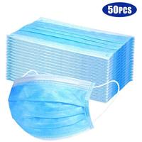 50 Mascherine CHIRURGICHE Monouso FILTRANTI in TNT