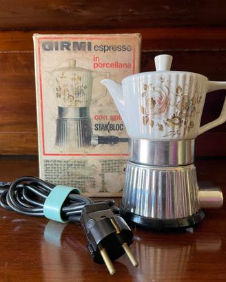 Caffettiera elettrica Girmi 3 tazze anni '70