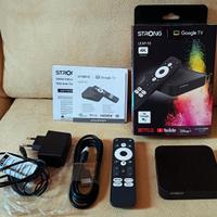 Box Google TV 4K Android STRONG Leap S3 Streaming