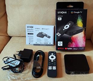Box Google TV 4K Android STRONG Leap S3 Streaming