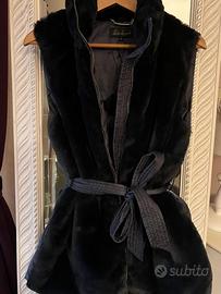Gilet pelliccia sintetica Luisa Spagnoli