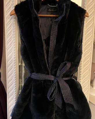 Gilet pelliccia sintetica Luisa Spagnoli