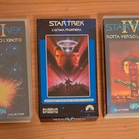 3 Film STAR TREK 1998 e 2000 da collezione in VHS 
