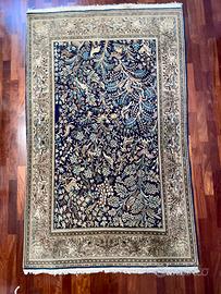 Tappeto Persiano Qom (Kum) – Floreale Figurativo