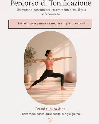 Programma tonificazione total body donna