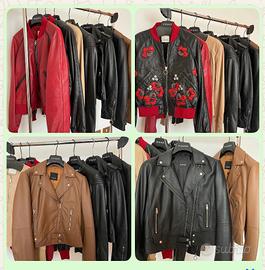 Pinko Giacche-Bomber-Chiodo Biker vera pelle