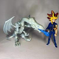 Yu-Gi-Oh! Yugi e Drago Bianco Occhi Blu