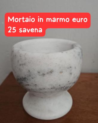 Mortaio marmo