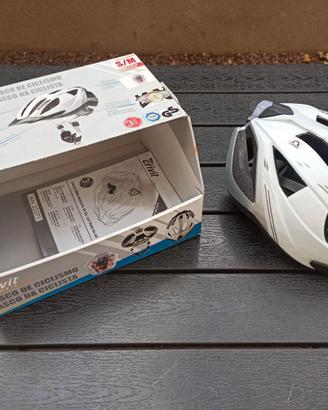 Casco da ciclismo Crivit Sports con LED (nuovo)
