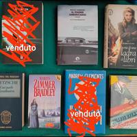 Lotto, divisibile, n. 5  libri - genere vario