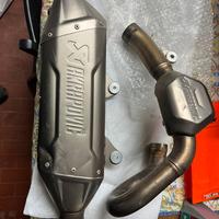 Scarico akrapovic ktm exc 250/350 2024 2025