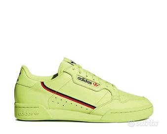 Scarpe Adidas continental 80 yellow frozen usate