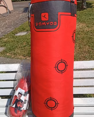 Sacco box più guantoni 
