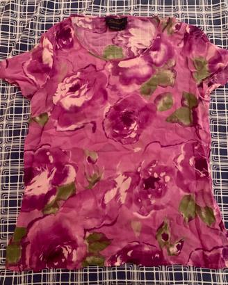Blusa Luisa Spagnoli 100% Pura Seta – Taglia S