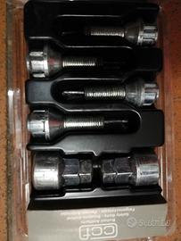 Kit dadi e dadi antifurto per cerchi lega VW Seat