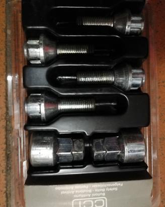 Kit dadi e dadi antifurto per cerchi lega VW Seat