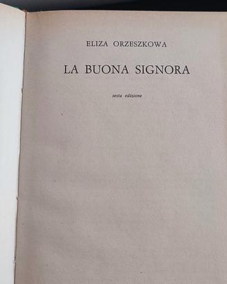 La buona signora - E. Orzeszkowa 