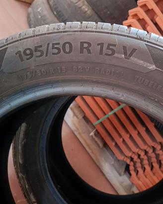 gomme estive 195/50R15