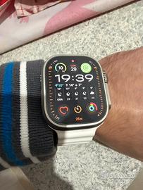 Apple Watch ultra 2 cinturino Ocean "bianco"