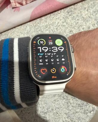 Apple Watch ultra 2 cinturino Ocean "bianco"