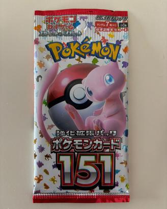 Pokemon 151 Busta 7 Carte (JP)