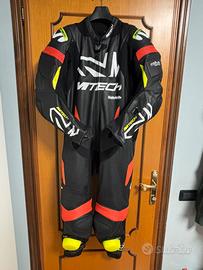 TUTA MOTO IN PELLE