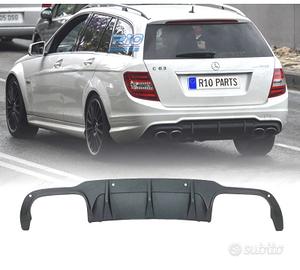 DIFFUSORE MERCEDES CLASSE C W204 12-15 LOOK C63 AM