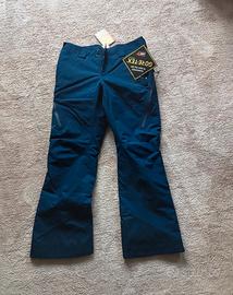 Patagonia pantalone sci donna blu