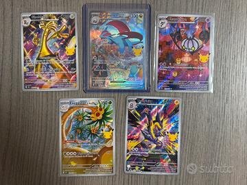 Lotto Carte Pokemon 30 anniversario NM
