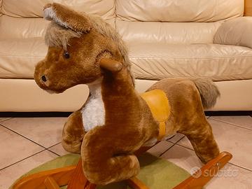 Cavallo a dondolo gioco calvalcabile alta qualità