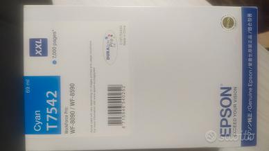 Cartuccia Epson T7542 cyan