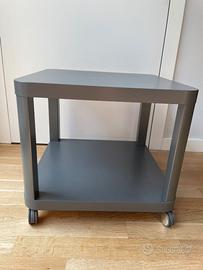 Tavolino con rotelle Ikea Tingby cm 50x50