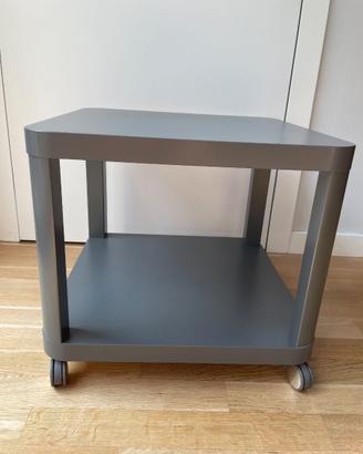 Tavolino con rotelle Ikea Tingby cm 50x50