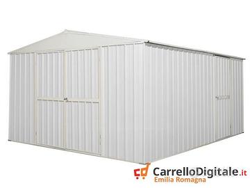 Box prefabbricato acciaio lamiera 360x430 bianco