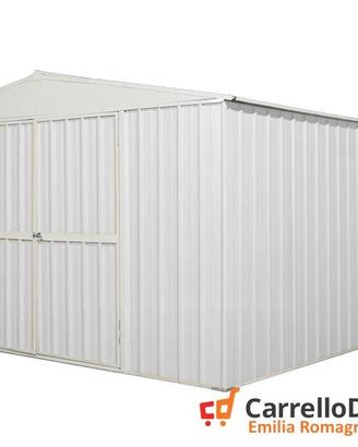 Box prefabbricato acciaio lamiera 360x430 bianco