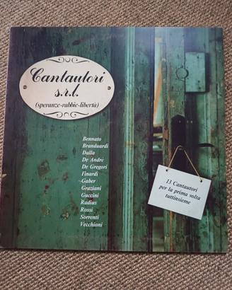 CANTAUTORI SRL VINILE 1979 ORIGINALE